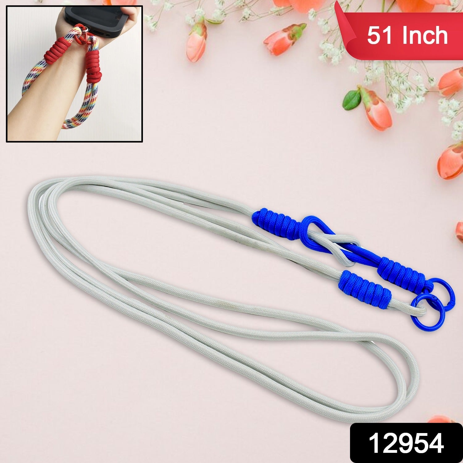 Universal Lanyard For Phone, Cross-Body Cell Phone Lanyard With All Smartphones (1 Pc / 51 Inch / Multicolor) Universal Lanyard For Phone, Cross-Body Cell Phone Lanyard With All Smartphones (1 Pc / 51 Inch / Multicolor)